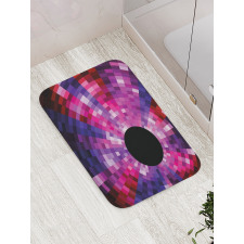 Mosaic Circular Tile Bath Mat