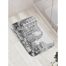 Street in Chinatown Bath Mat