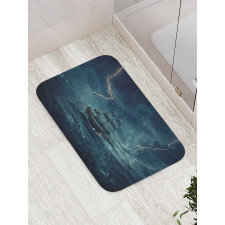 Pirate Vintage Ship Bath Mat