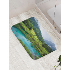 Zelenci Pond Slovenia Bath Mat