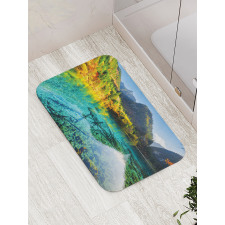 Idyllic Mountain Creek Bath Mat