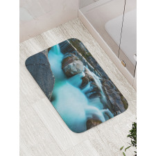 Waterfall Basalt Rocks Bath Mat