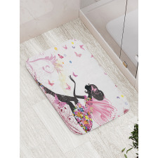 Fantasy Garden Bath Mat