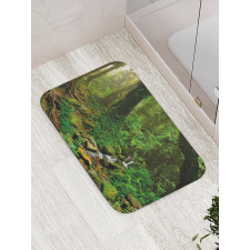 Rainforest Trees Nepal Bath Mat