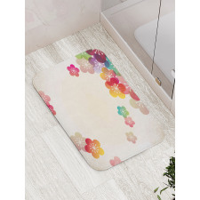 Abstract Japanese Art Bath Mat