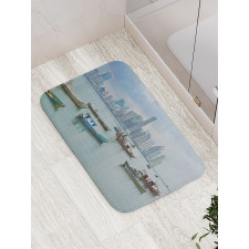 Fishing Boats Panama Bath Mat