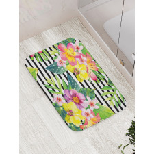 Various Flowers Bouquet Bath Mat