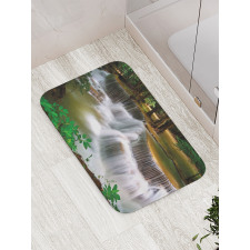 Waterfall in Thailand Bath Mat