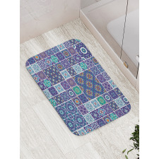 Traditional Mosaic Tile Bath Mat