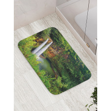 Twin Waterfalls Hawai Bath Mat