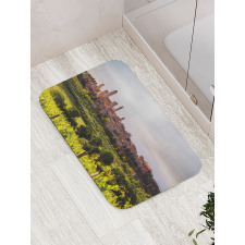 Medieval City in Italy Bath Mat