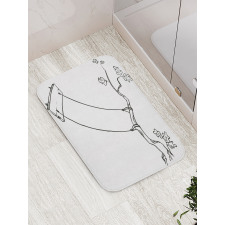 Sketchy Tree Swing Joy Bath Mat