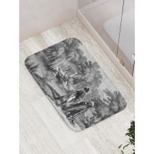 Napoleon Woman Garden Bath Mat