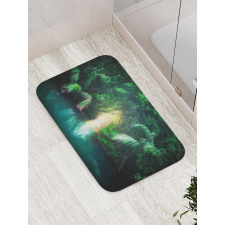 Mangrove Rainforest Lake Bath Mat