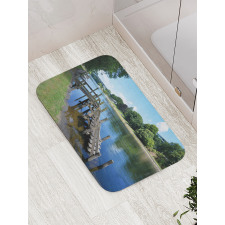 Waikato River Hamilton Bath Mat