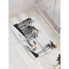 Fishing Village Malay Bath Mat