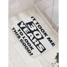 Funny Slogan Bath Mat