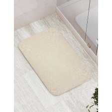 Monochrome Damask Bath Mat