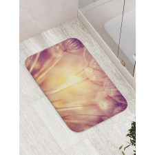 Dandelion Petals Spring Bath Mat