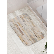 Brick Wall City Bath Mat