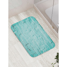 Brick Old Wall Vibrant Bath Mat