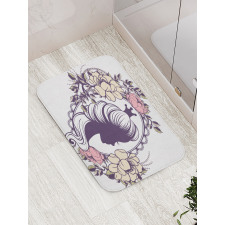 Princess Portrait Frame Bath Mat