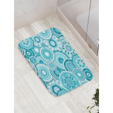 Mandala Round Bath Mat