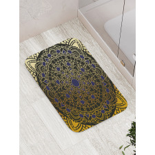 Lotus Inspired Design Bath Mat