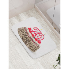 Candle Sprinkles Bath Mat