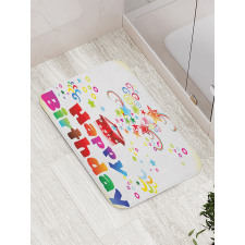 Surprise Gift Stars Bath Mat