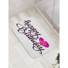 Typo Message Bath Mat