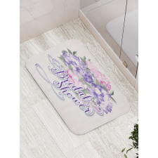 Shabby Hydrangeas Bath Mat