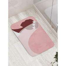 Bride Wedding Dress Bath Mat