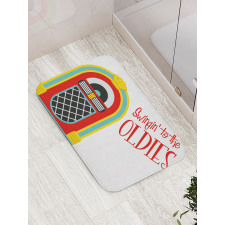 Jazz Age Party Music Bath Mat