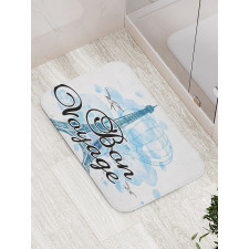 Air Balloon Paris Bath Mat