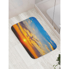 Dramatic Sunset Bath Mat
