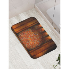 Brickwork Bath Mat