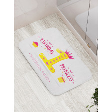 Princess Theme Party Bath Mat