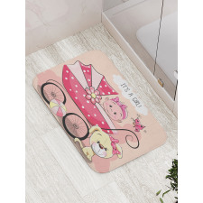 Puppy Carriage Bath Mat