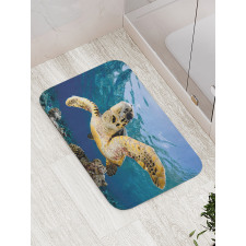 Hawksbill Sea Turtle Bath Mat