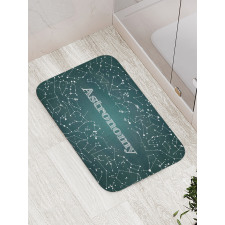 Astronomy School Bath Mat