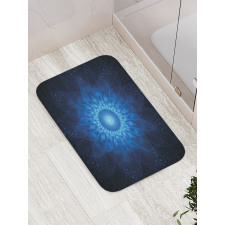 Space Mandala Artwork Bath Mat