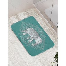 Sign Bath Mat