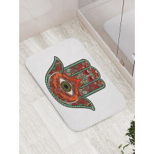 Vintage Boho Colorful Bath Mat