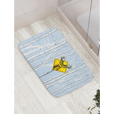 Attention Deer Bath Mat