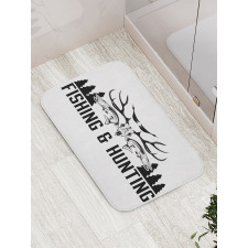 Vintage Emblem Bath Mat