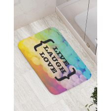 Wise Phrase Bath Mat