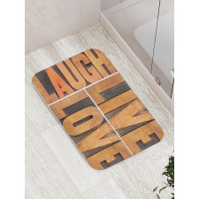 Life Message Bath Mat