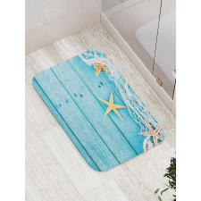 Rustic Fish Net Bath Mat