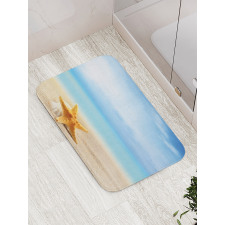 Scallop Sea Star Bath Mat
